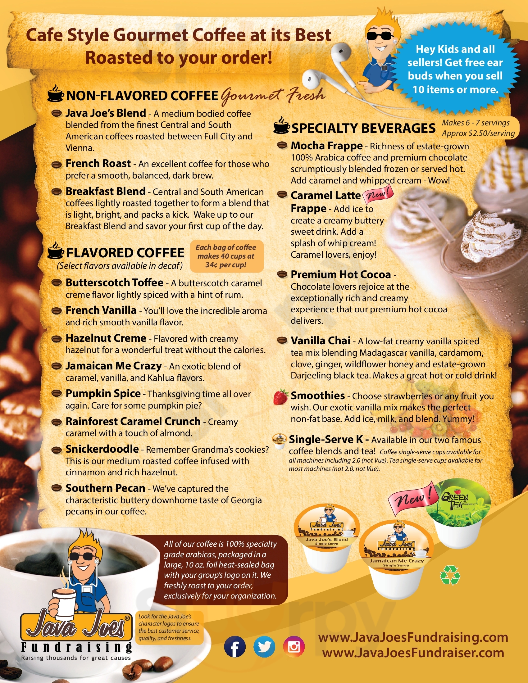 Lani Coffee San Diego Menu - 1