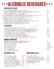 Lady Gregory's Bar And Restaurant menu