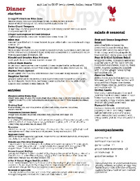Mot Hai Ba menu