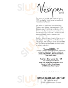 Vesper Bar