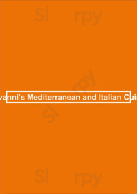Giovanni's Mediterranean & Italian Cuisine menu