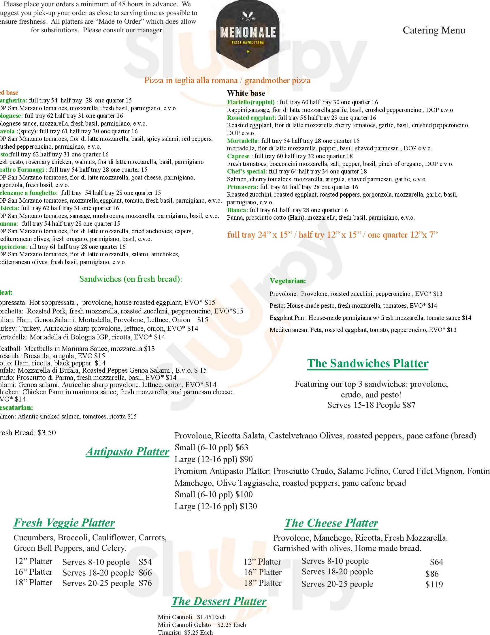 Main Menu - Menomale
