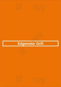 Edgewater Grill menu