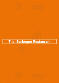 Thai Barbeque Restaurant menu