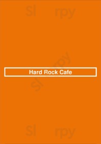 Hard Rock Cafe menu