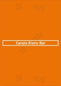 Canela Bistro & Wine Bar menu