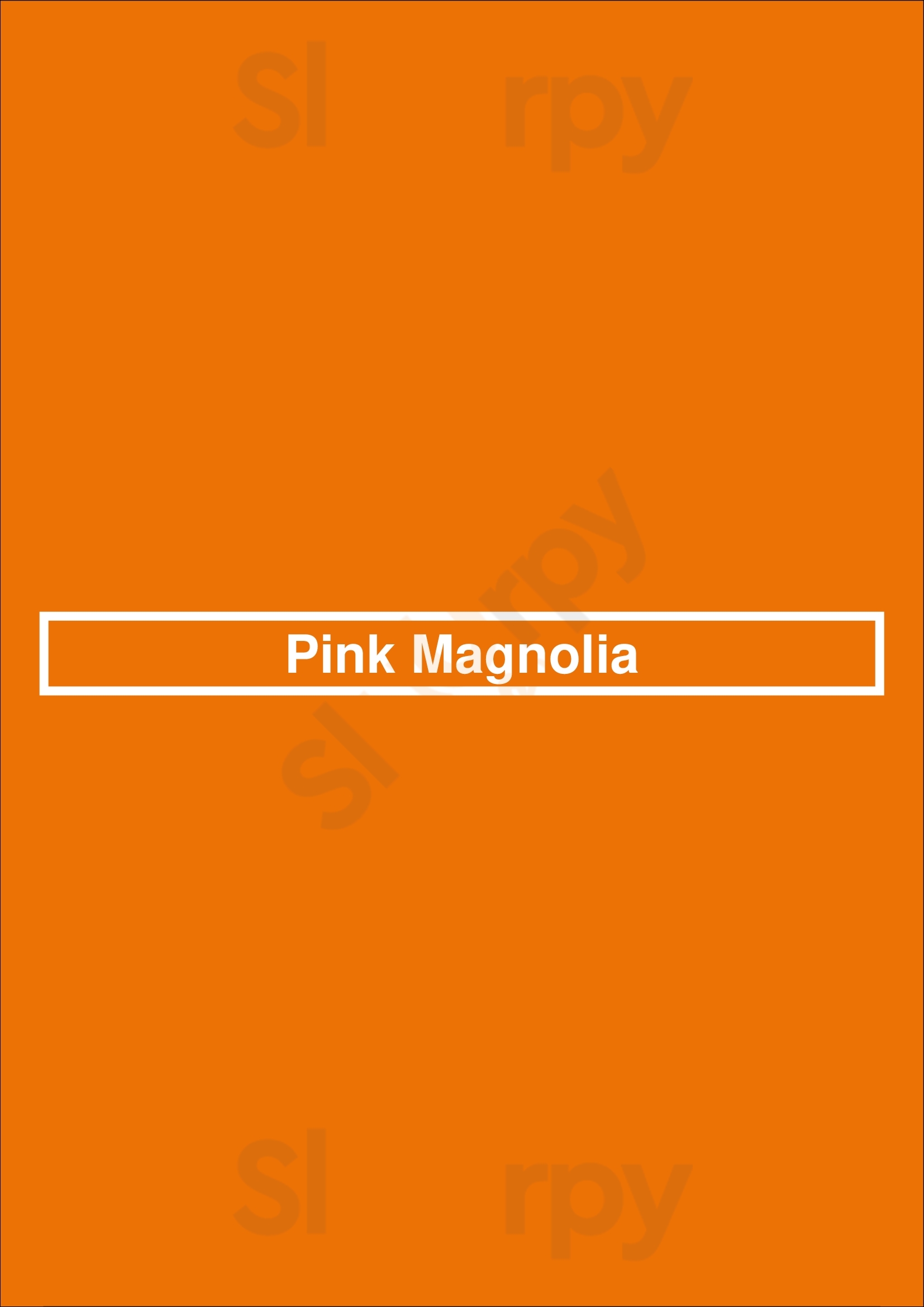 Pink Magnolia Dallas Menu - 1