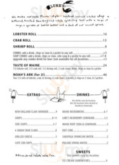 Luke's Lobster The Plaza menu