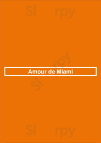 Amour De Miami