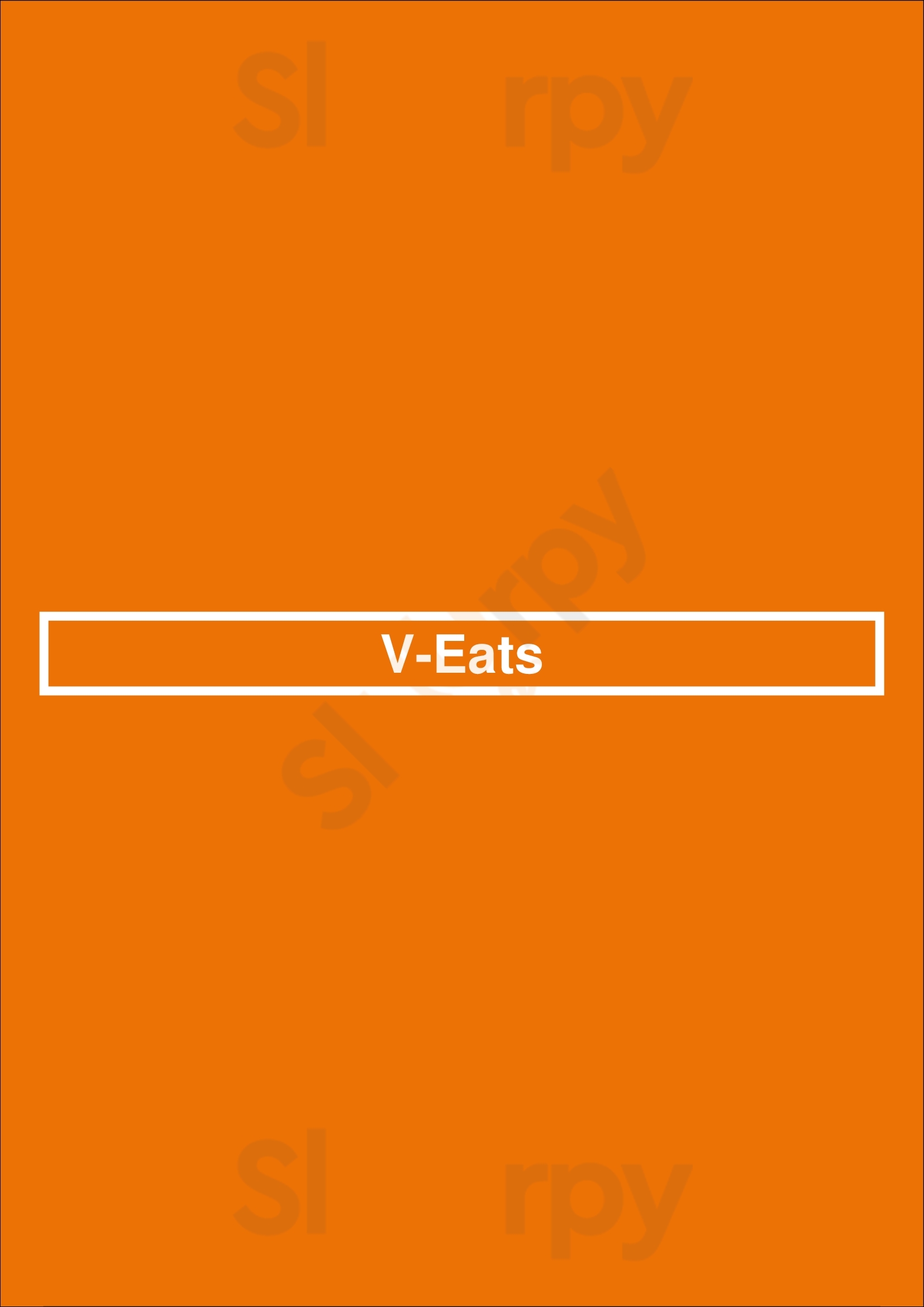 V-eats Dallas Menu - 1