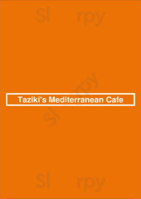 Taziki's Mediterranean Cafe menu