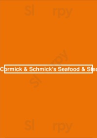Mccormick & Schmick's Seafood & Steaks menu
