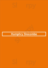 Humphry Slocombe menu