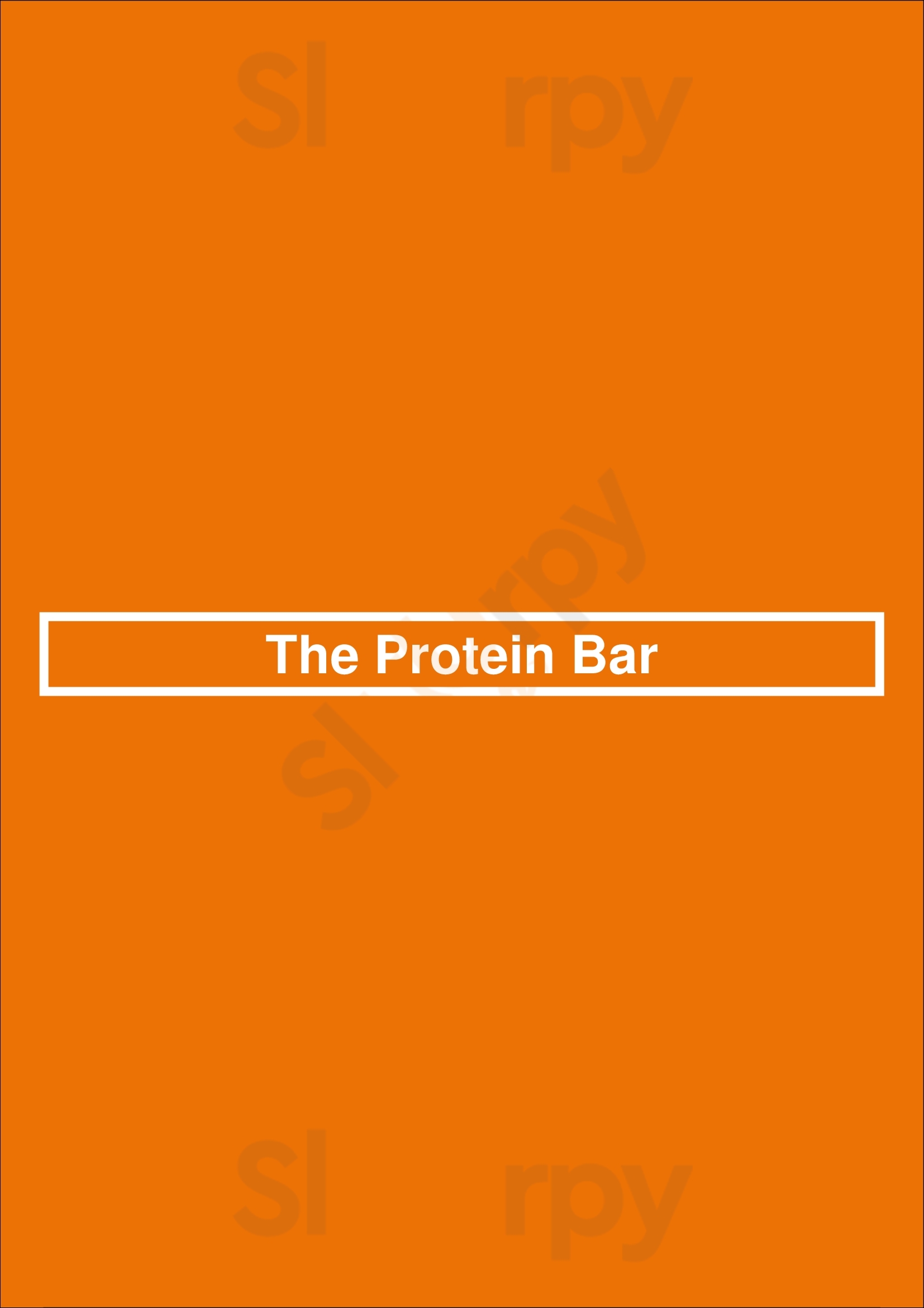 Protein Bar & Kitchen Chicago Menu - 1