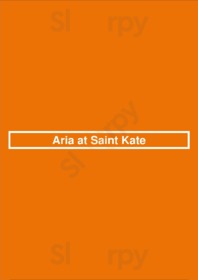 Aria - The Restaurant At Saint Kate