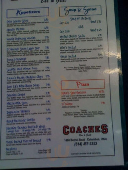 Coaches Bar & Grill, Columbus