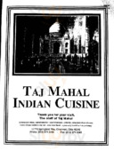 Taj Mahal Indian Cuisine