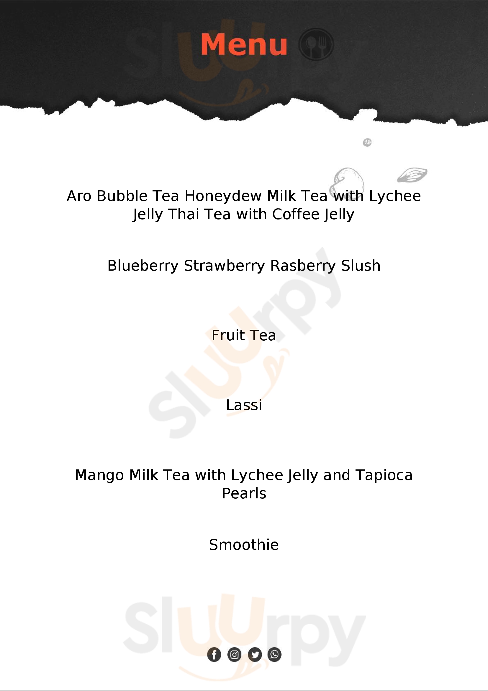 Boba Cha Cincinnati Menu - 1