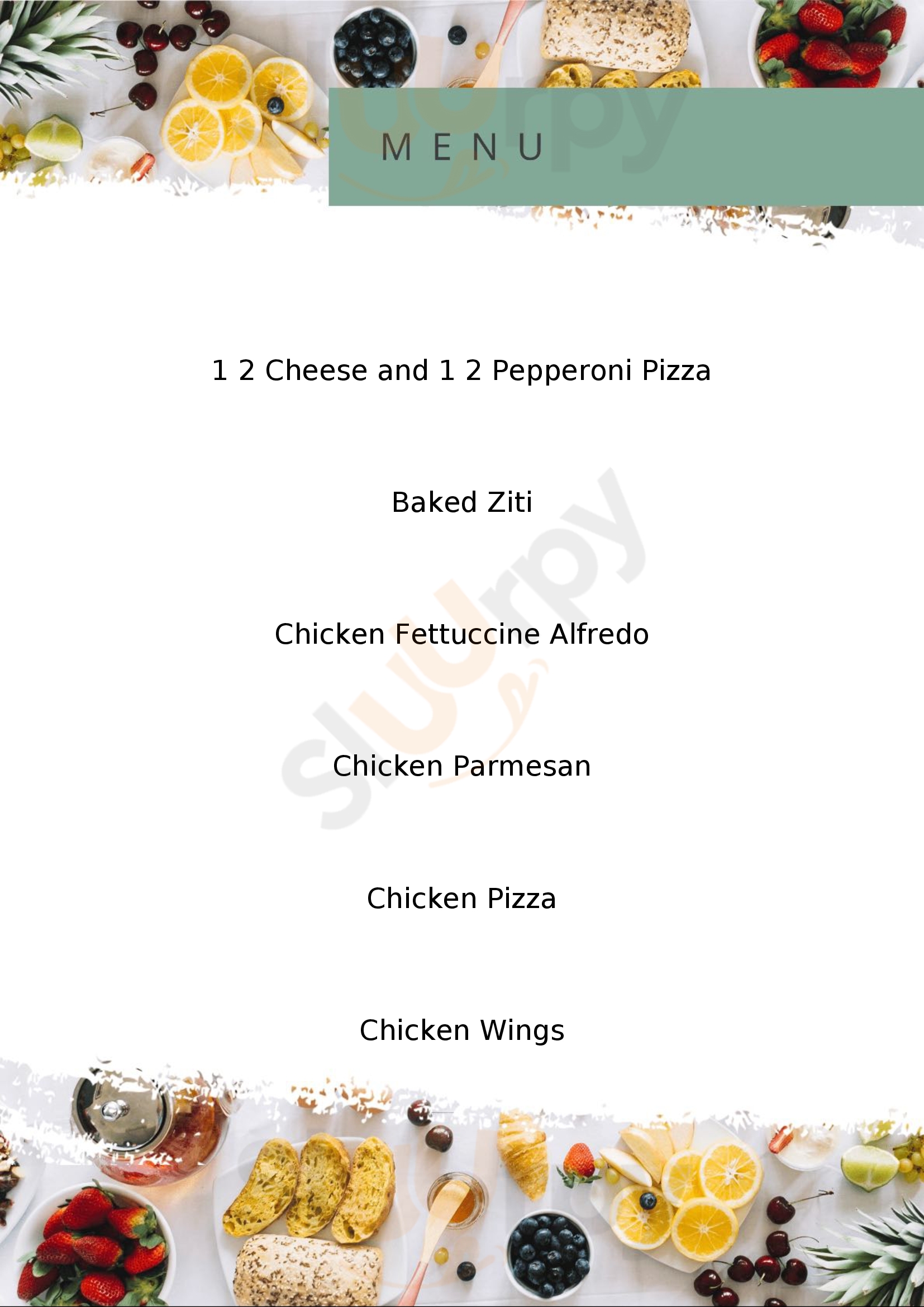 Ray's Pizzaria N.y. Style Pizza San Antonio Menu - 1