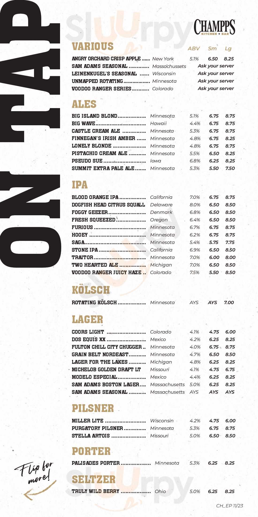 Main Menu - Fox And Hound