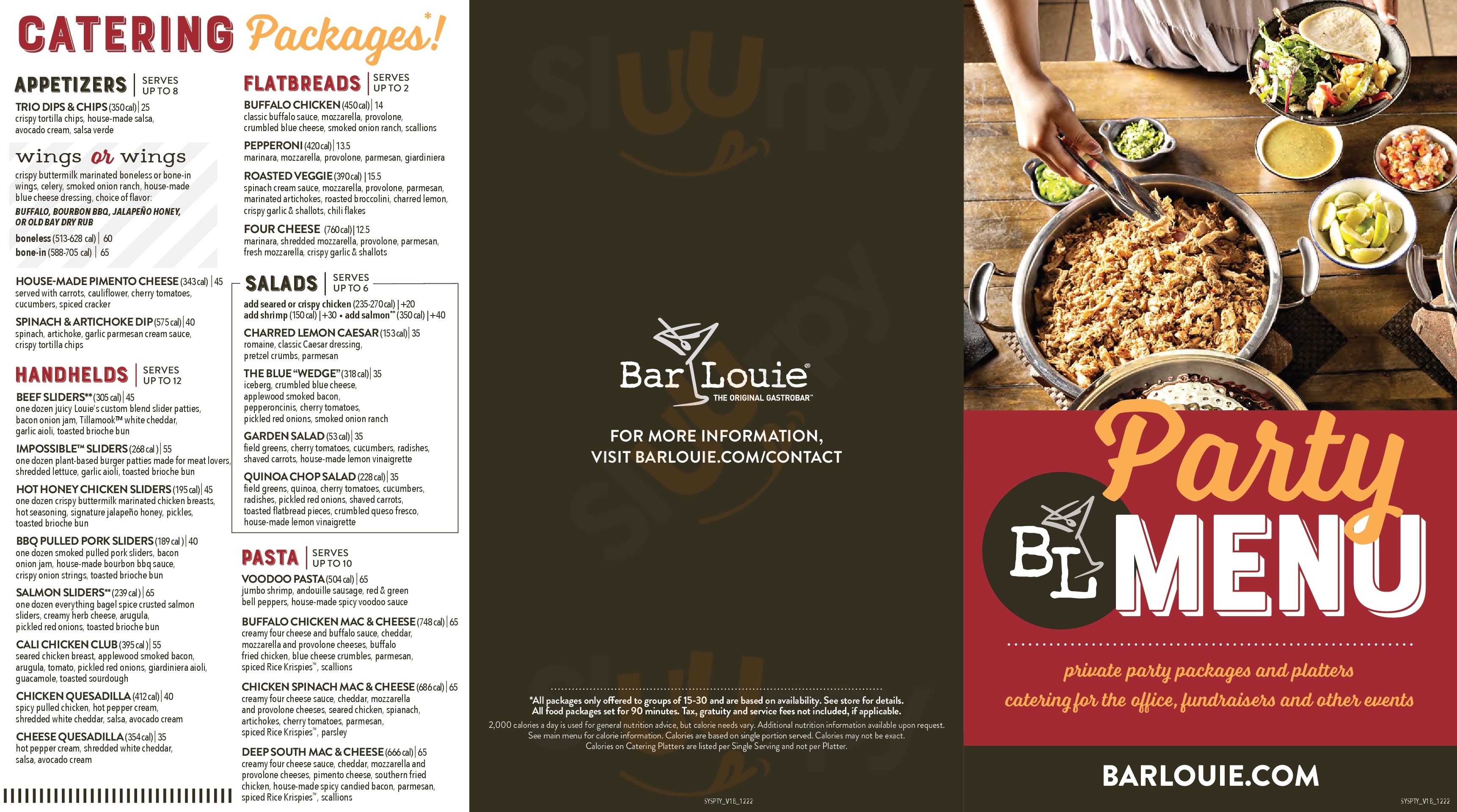 Bar Louie Columbus Menu - 1