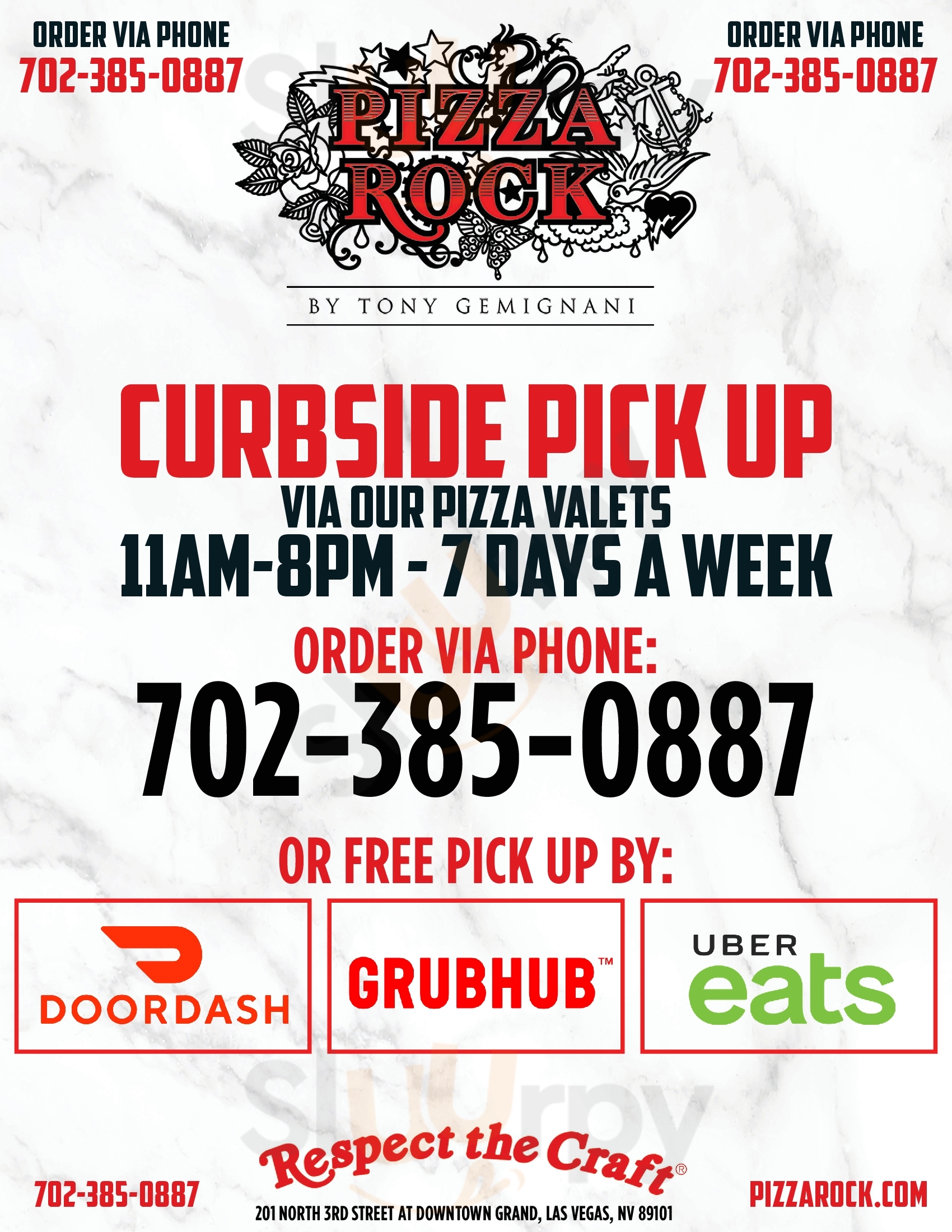 Main Menu - Pizza Joint