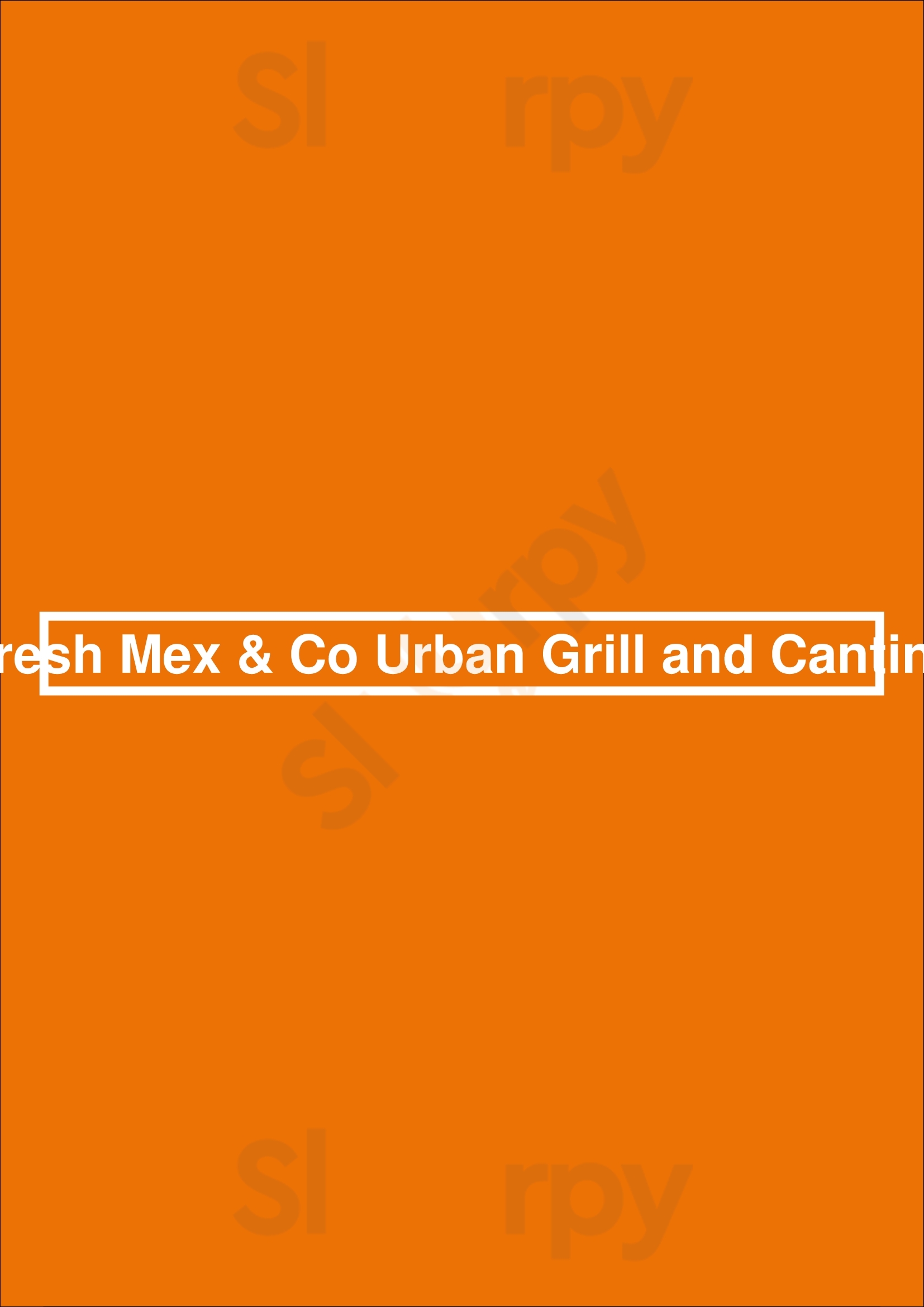 Fresh Mex & Co Urban Grill And Cantina Jacksonville Menu - 1