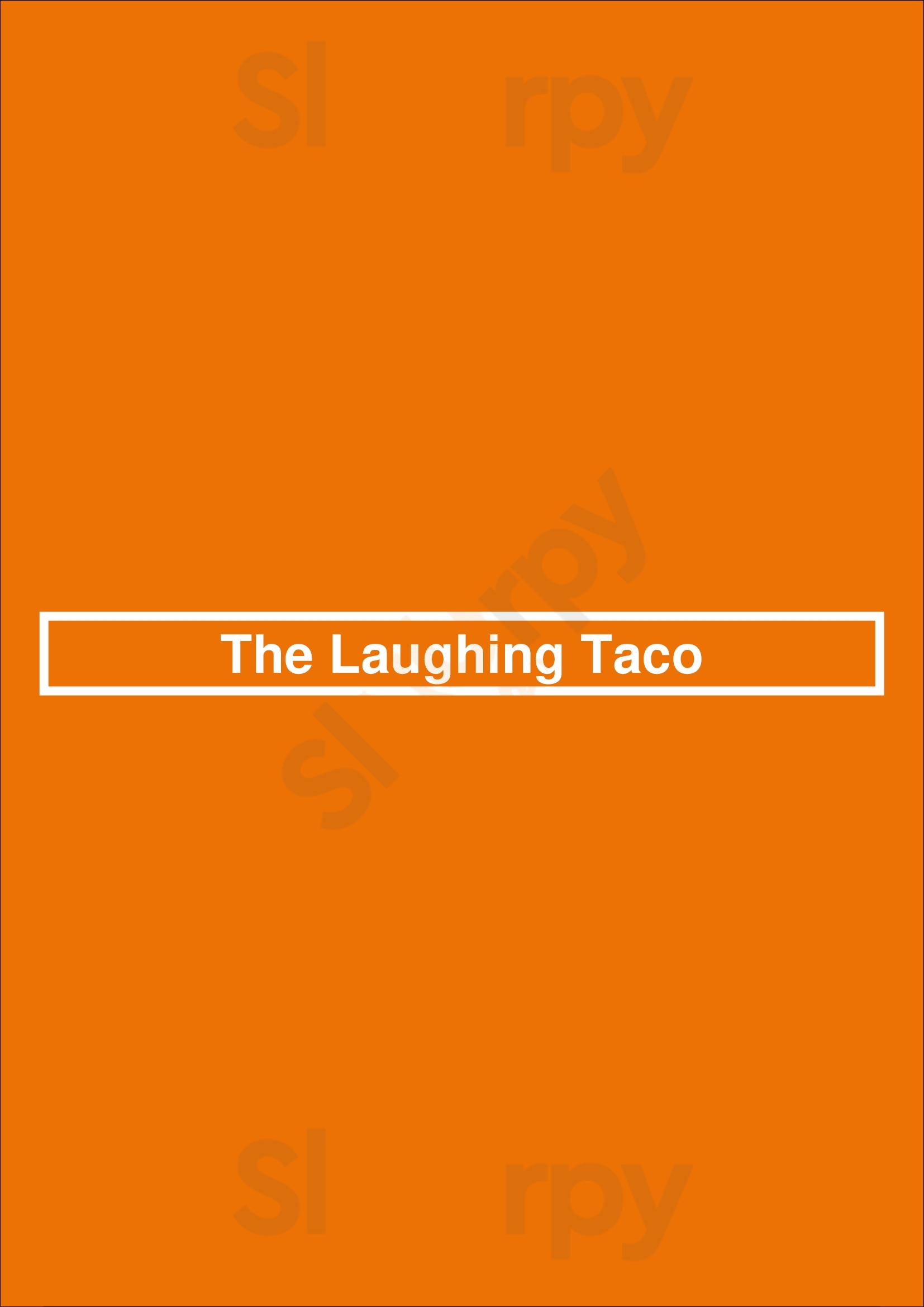 The Laughing Taco Milwaukee Menu - 1