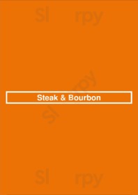Steak & Bourbon menu