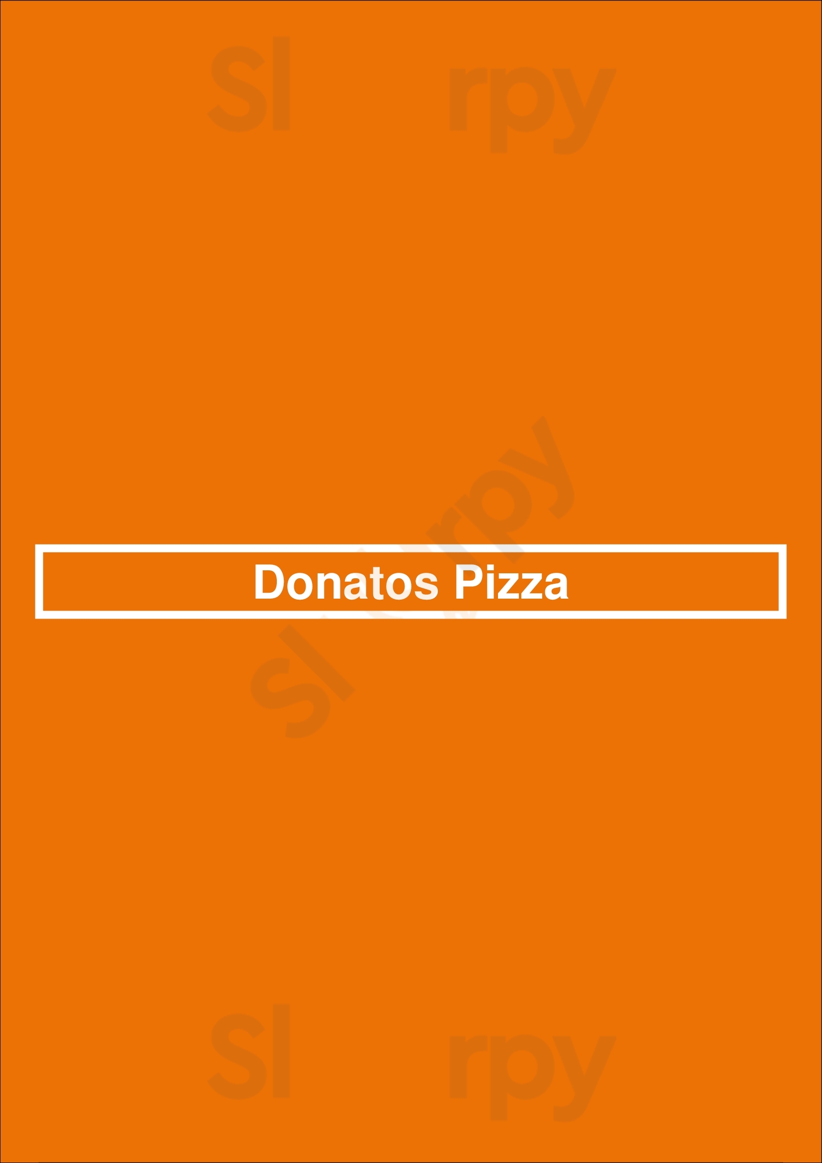 Main Menu - Donatos Pizza