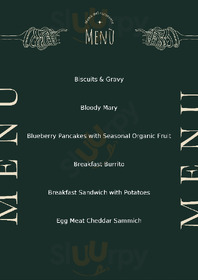New Deal Cafe menu