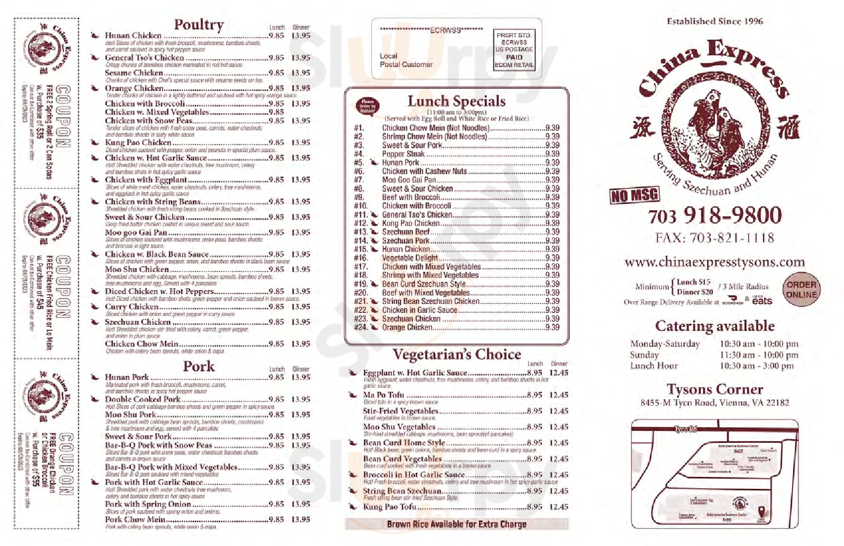 Main Menu - China Express