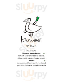 Kamonegi menu