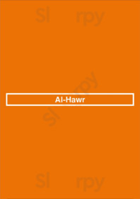 Al Hawr menu