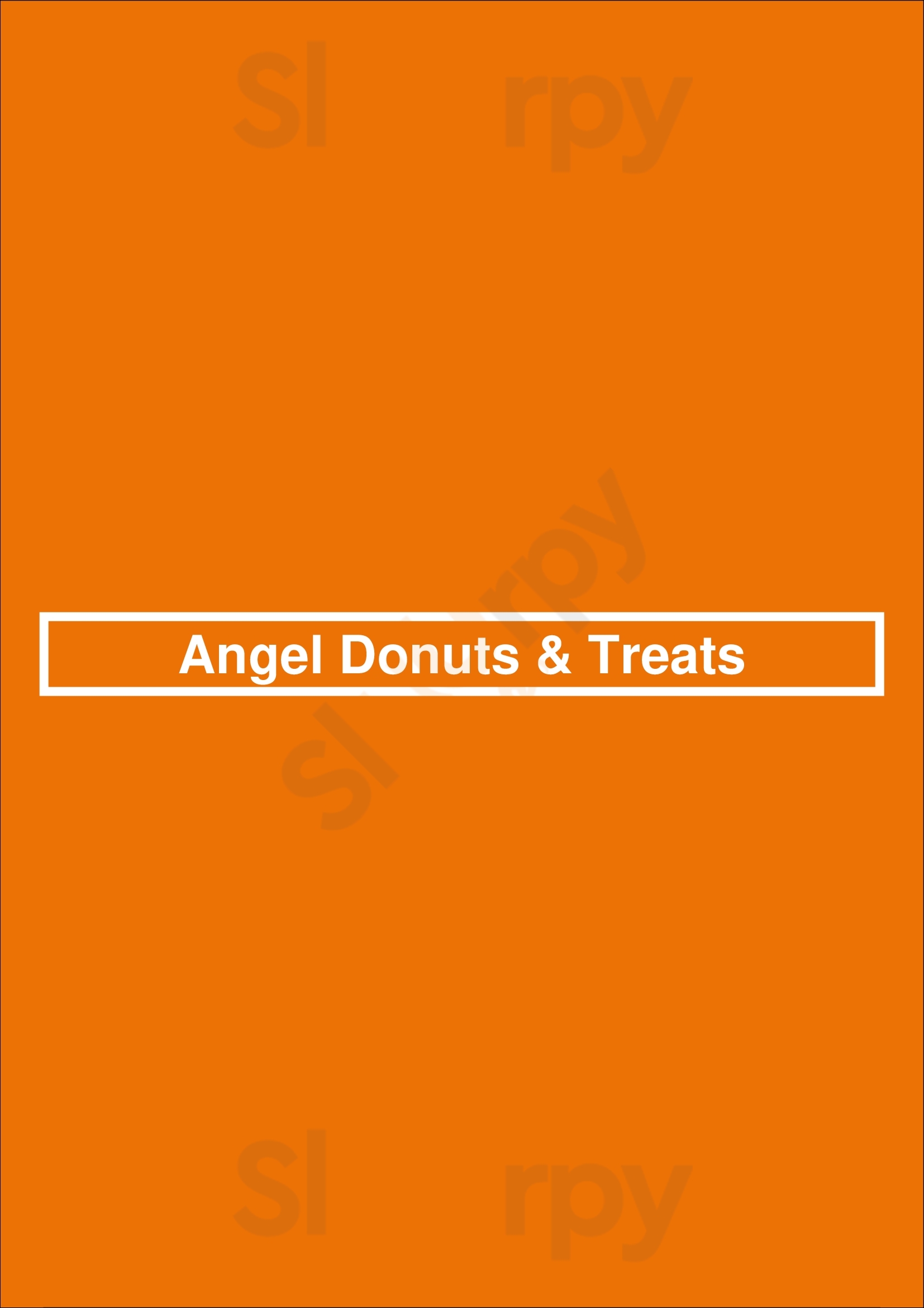 Angel Donuts & Treats Austin Menu - 1