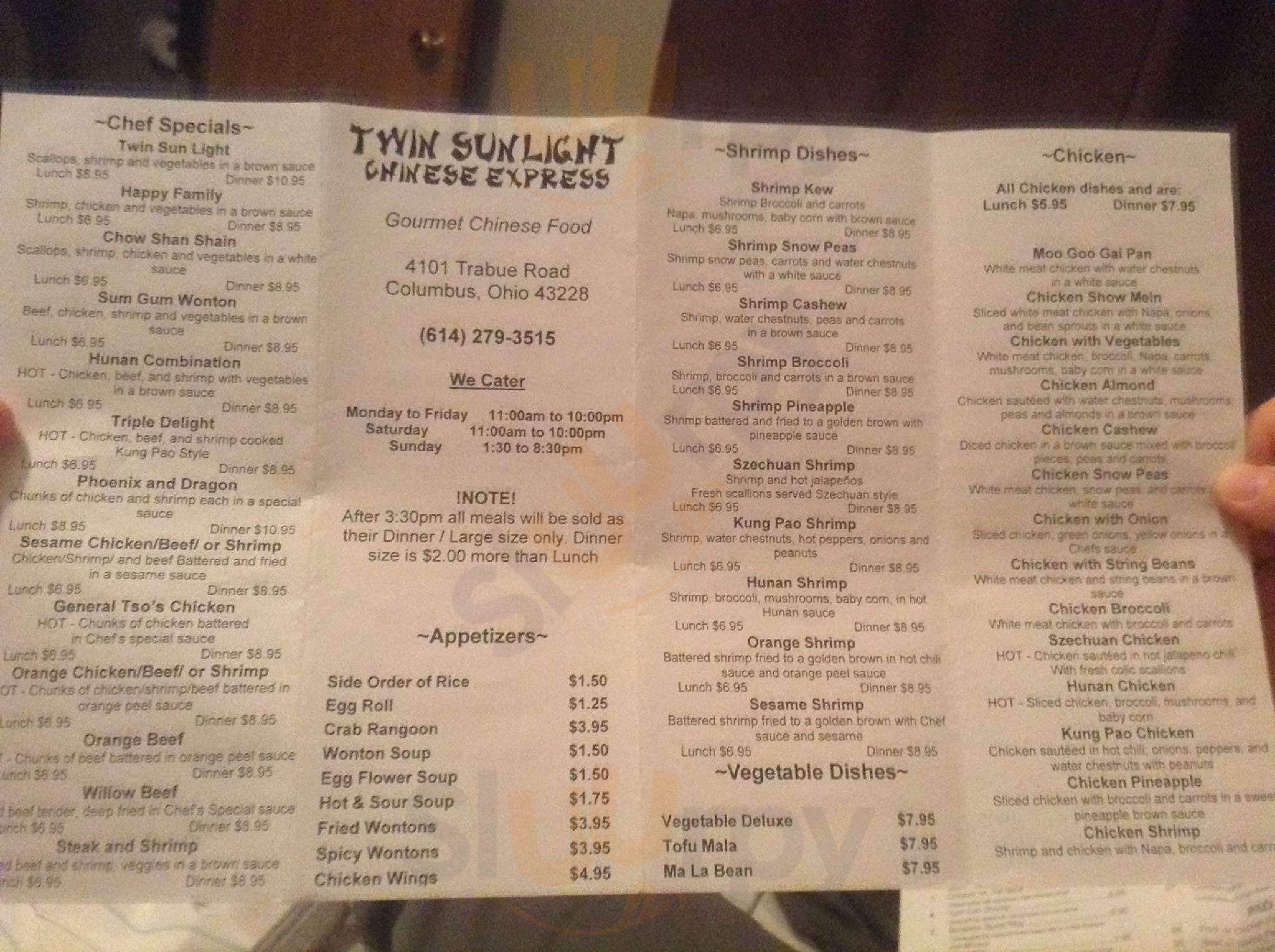 Main Menu - Twin Sunlight