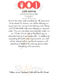 Cafe Devine, Cincinnati