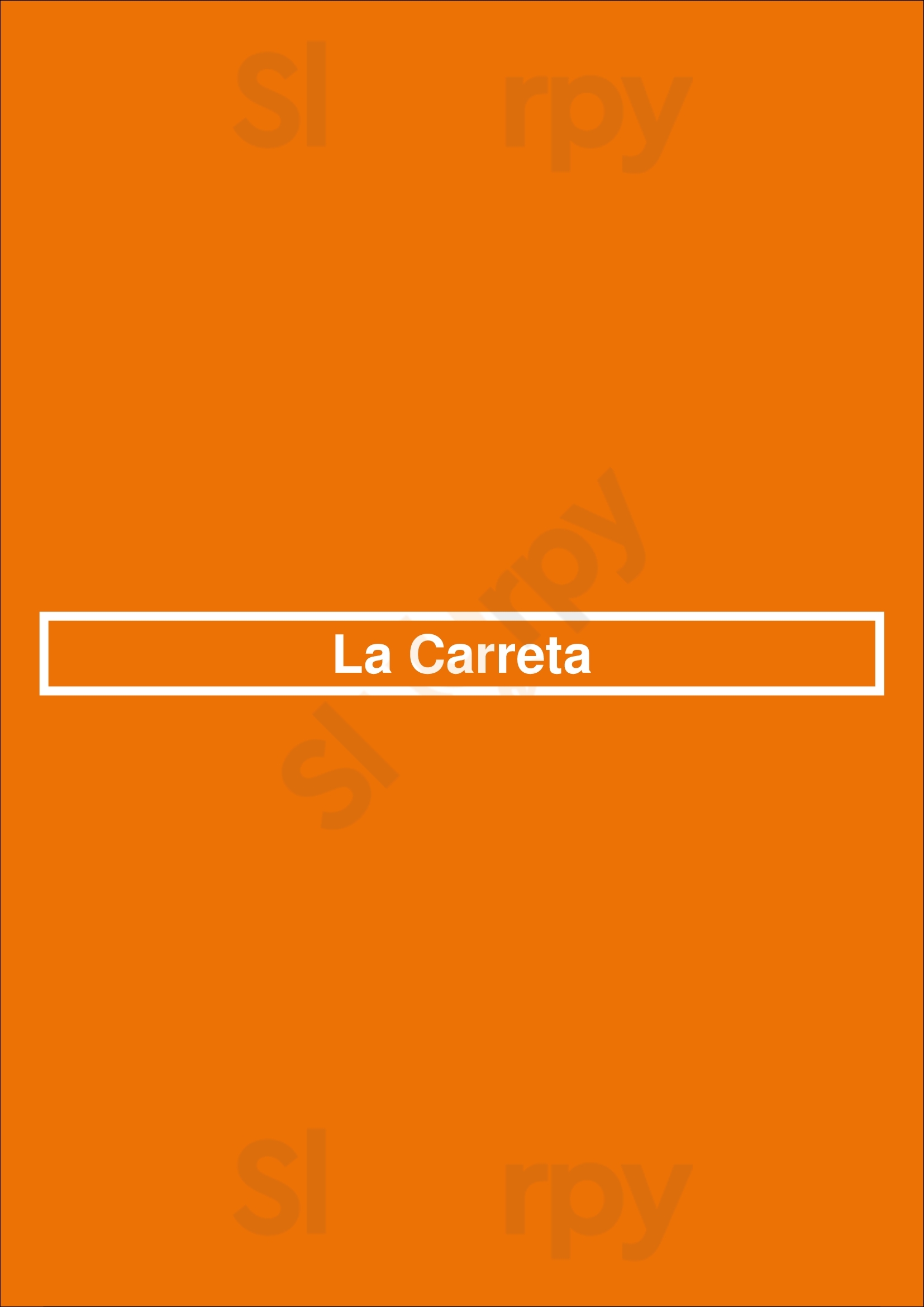 La Carreta Raleigh Menu - 1