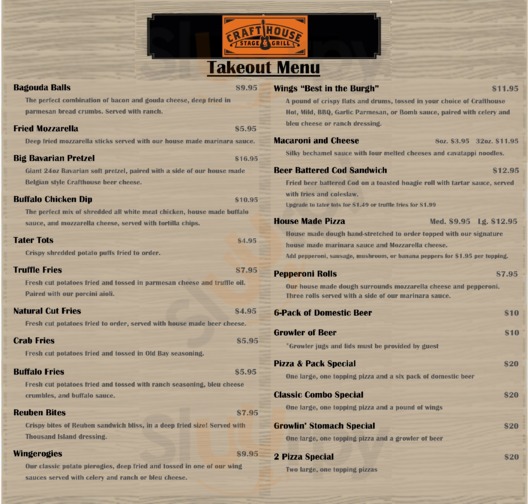 Crafthouse Stage & Grill