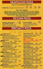 Jake's Real Italian Pizza & Grill