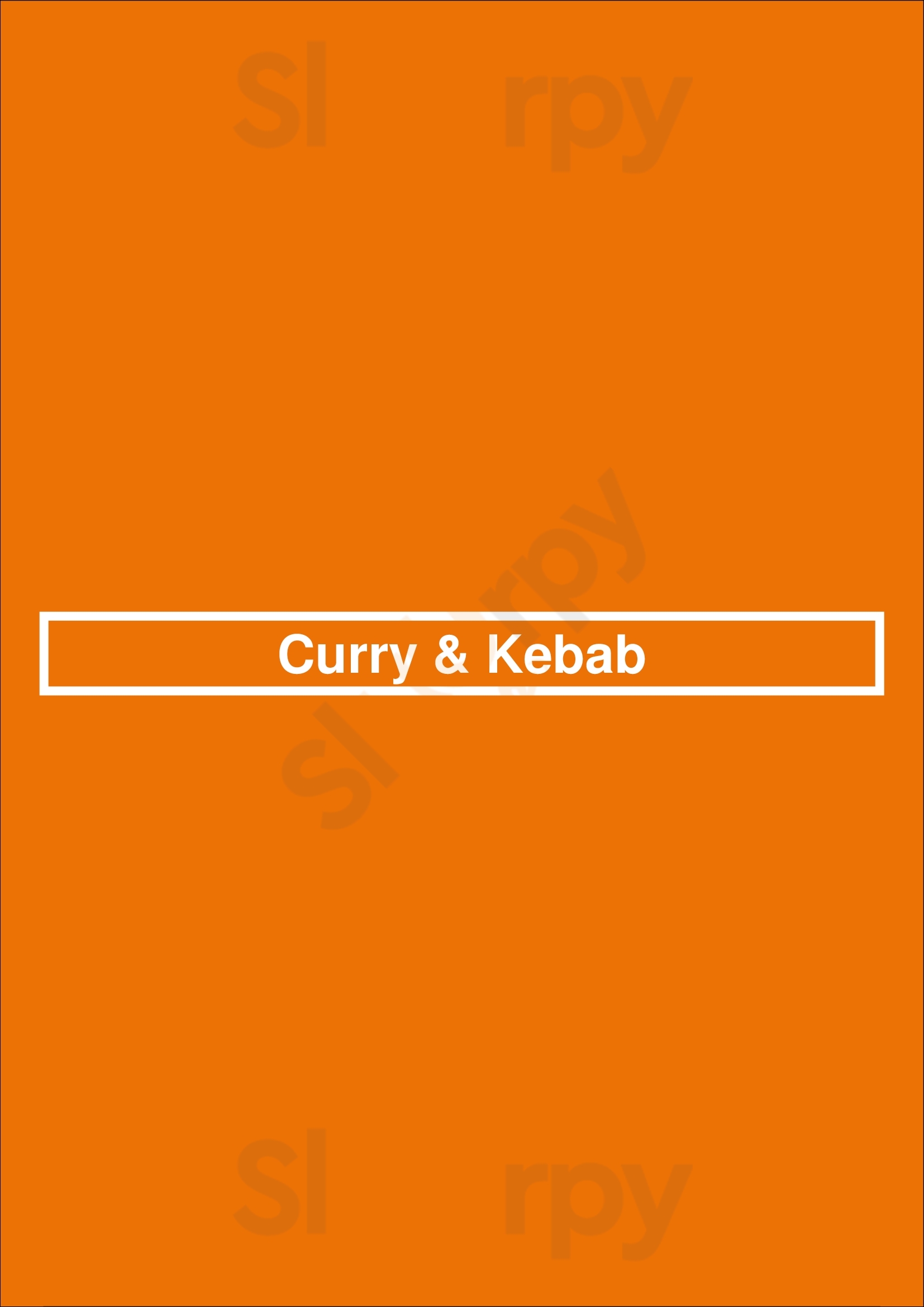 Curry & Kebab Bronx Menu - 1