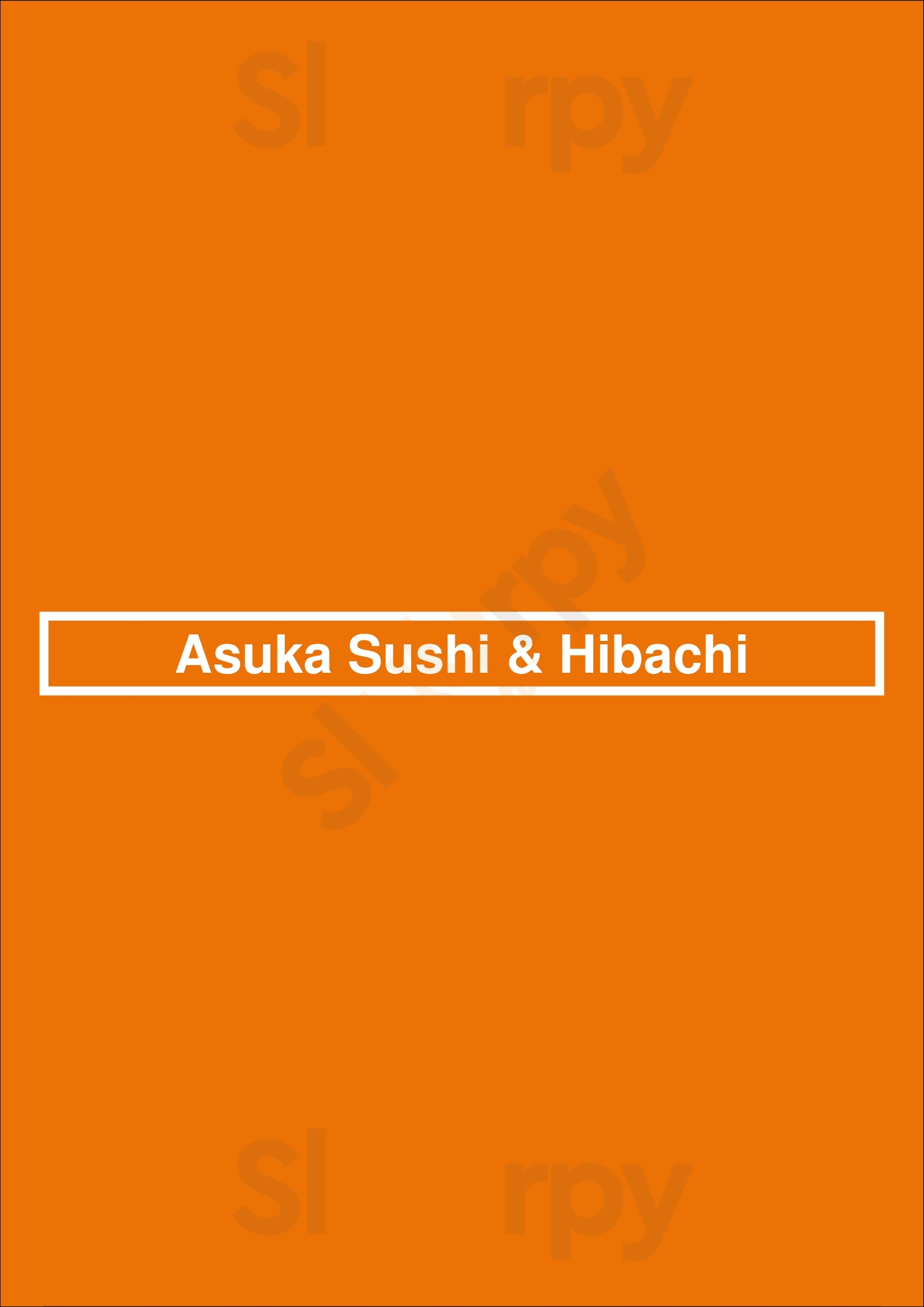Asuka Sushi & Hibachi New Orleans Menu - 1