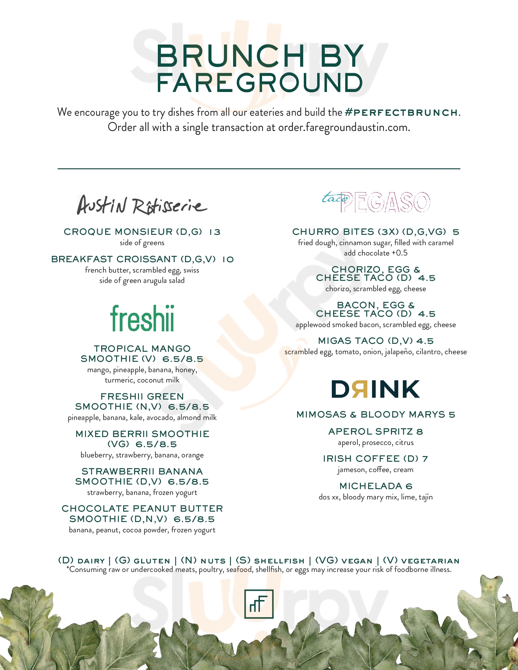 Main Menu - Fareground