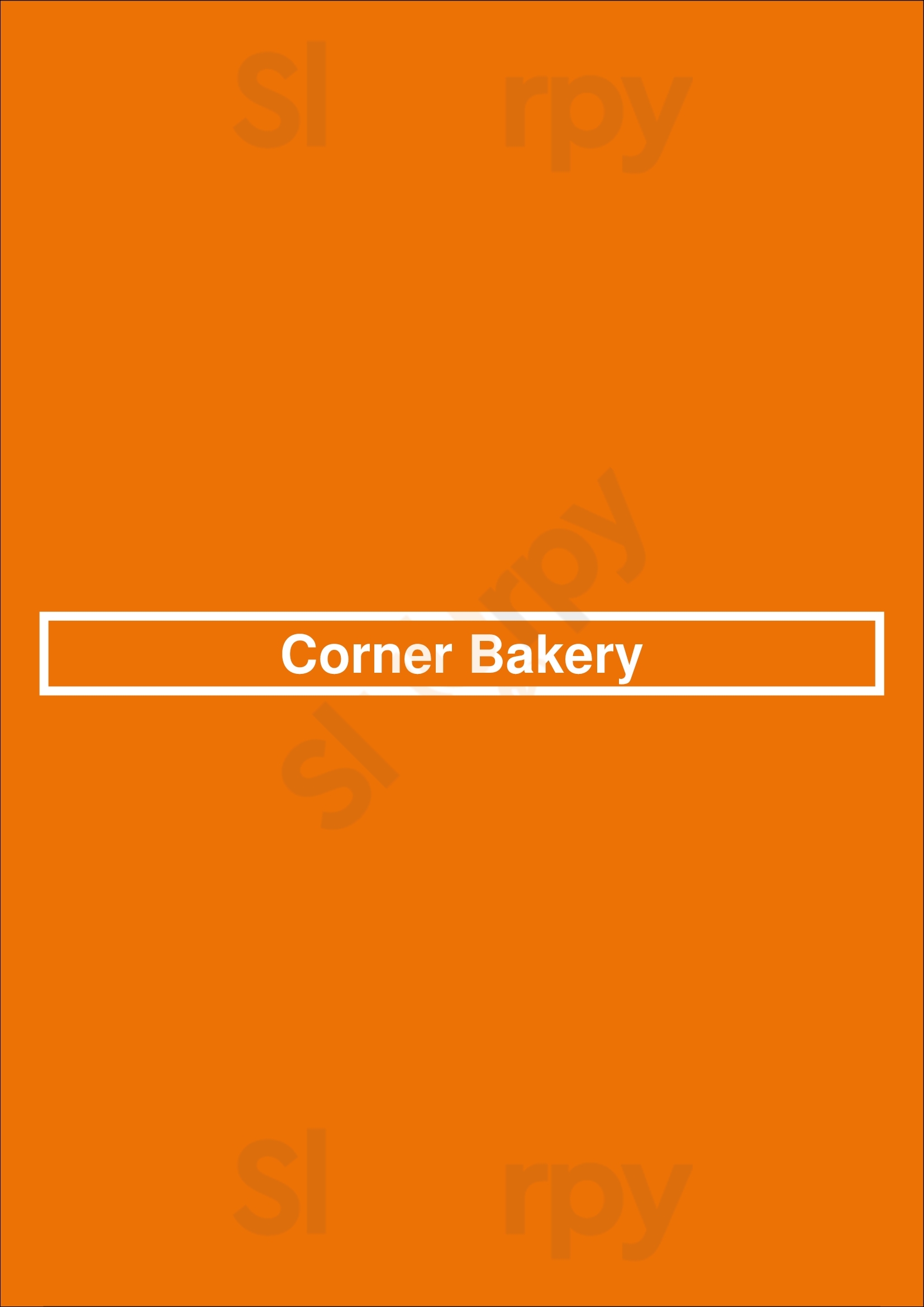 Corner Bakery Dallas Menu - 1