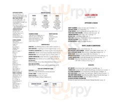 Lure Fishbar menu