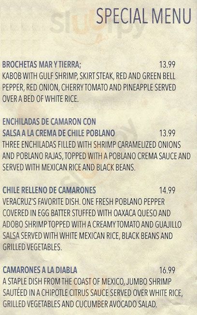 Loca Luna Mexican Cuisine Dallas Menu - 1