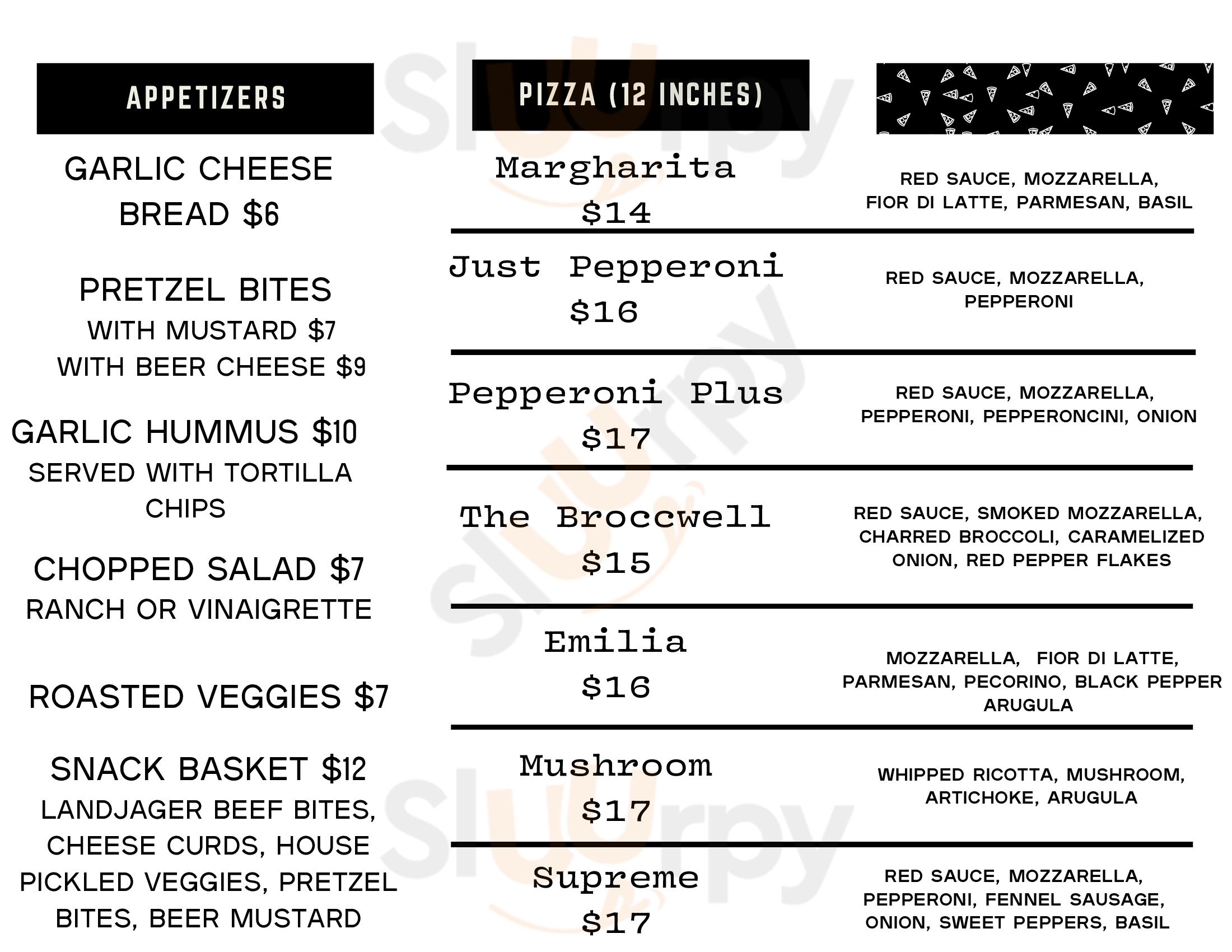 Main Menu - Rockwell Beer Company