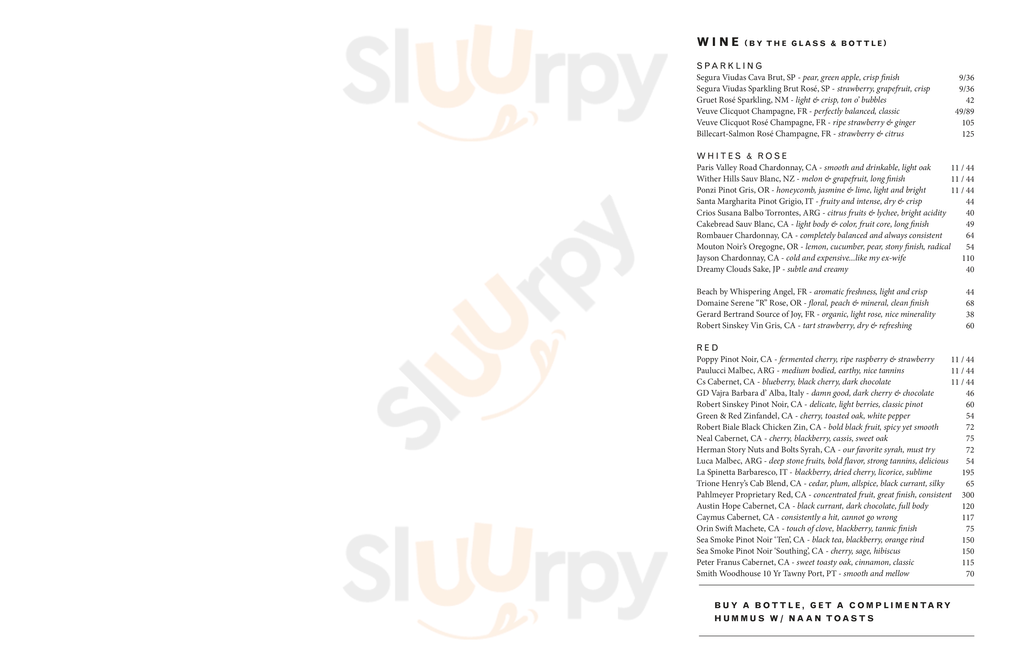 Main Menu - Brennan's