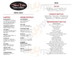 Jimi D's menu