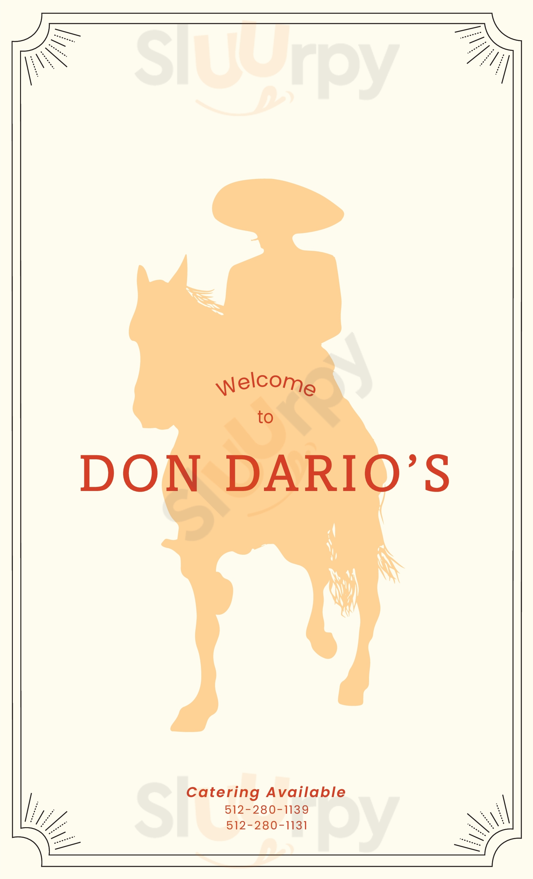 Don Dario's Cantina Austin Menu - 1